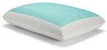 Sealy essentials Memory Foam Gel Cooling Pillow, Standard, white